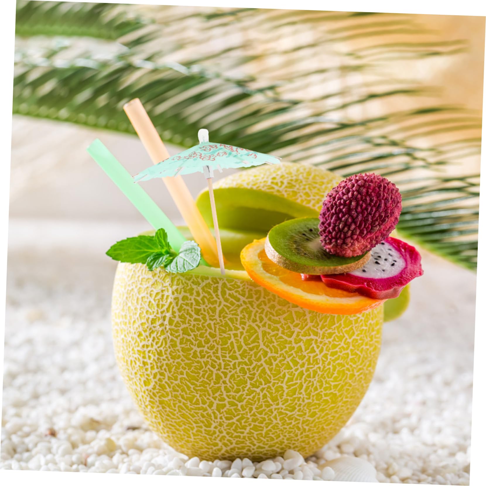 Cabilock 144Pcs Cocktail Umbrellas for Drinks Vibrant Paper Drink Sticks with Flower Designs for Parties Poolside and