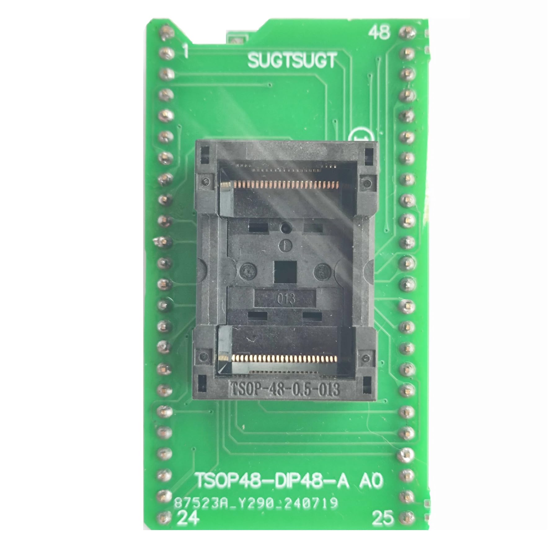 Adattatore Per Programmatore IC TSOP48 A DIP 48 - Socket Di Test SA247, Nuovo - Foto 2
