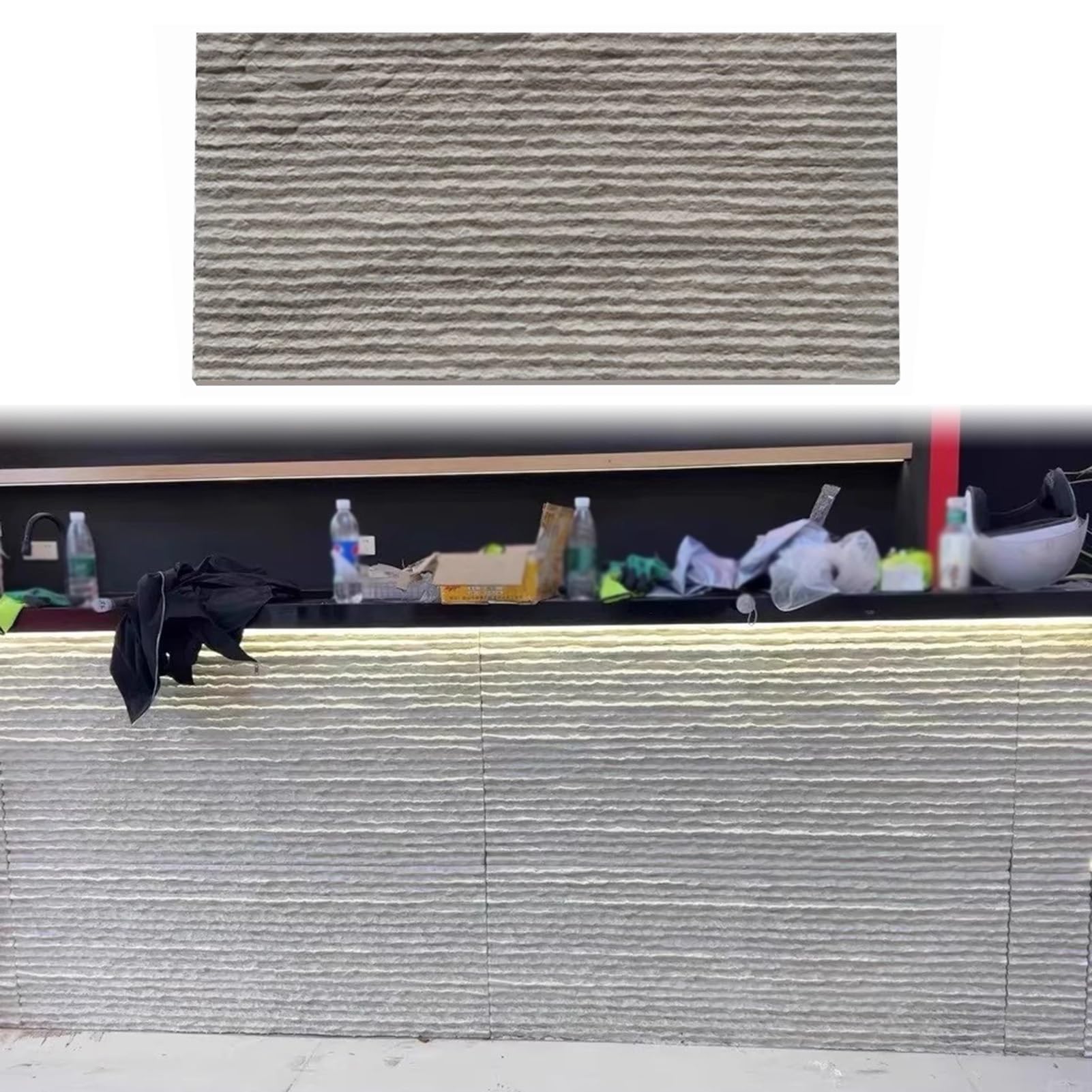 Paneles de pared 3D de 120x60 cm para revestimiento de zonas interiores y exteriores de casas