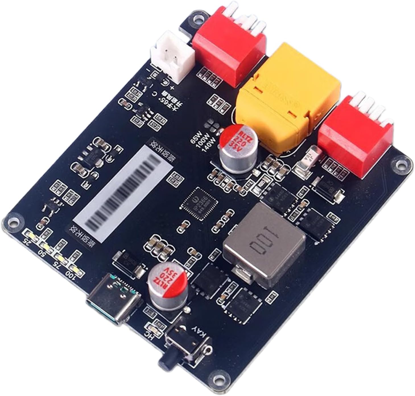 140W Bidirectional Fast Charging Module PD3.1 IP2366 2S 3S 4S 5S 6S Battery Board Charging Module Replacement Professional Electronics Charging Module