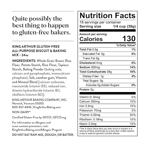 Miniatura 2 de KING ARTHUR FLOUR - Mezcla para hornear multiusos sin gluten