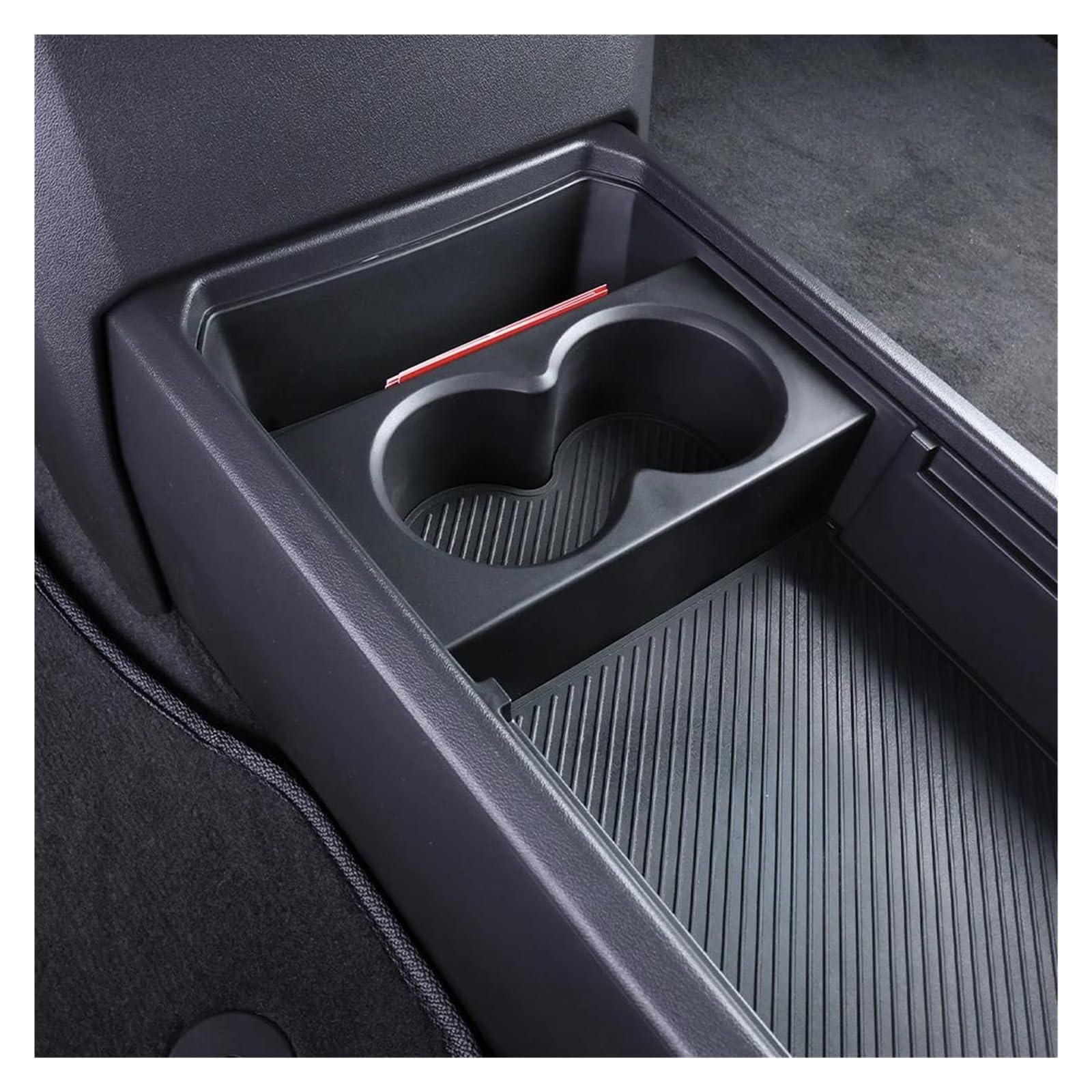 Mittelkonsole Aufbewahrungsbox Für Kia Für EV5 Auto Tuning Spezielle Zentrum Speicher Box Konsole Armlehne Organizer Wasser Tasse Doppel Schicht Organizer Ablagen(2)