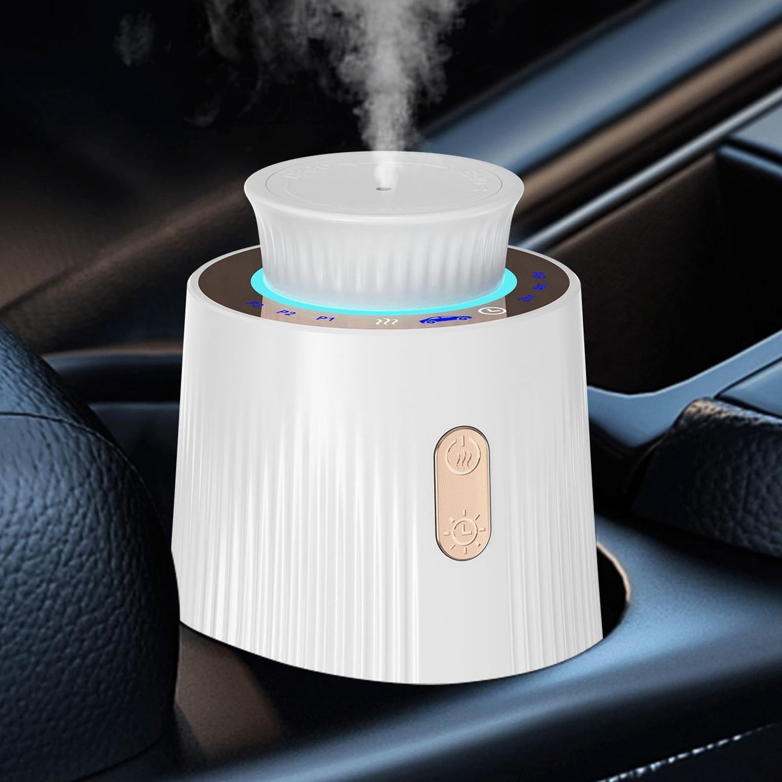 Mini Car Dyfuzor inteligentny przenośny Auto Automatyzator nawilżacz z funkcją pomiaru czasu do samochodu Dyfuzor terapy Car Dyfuzer