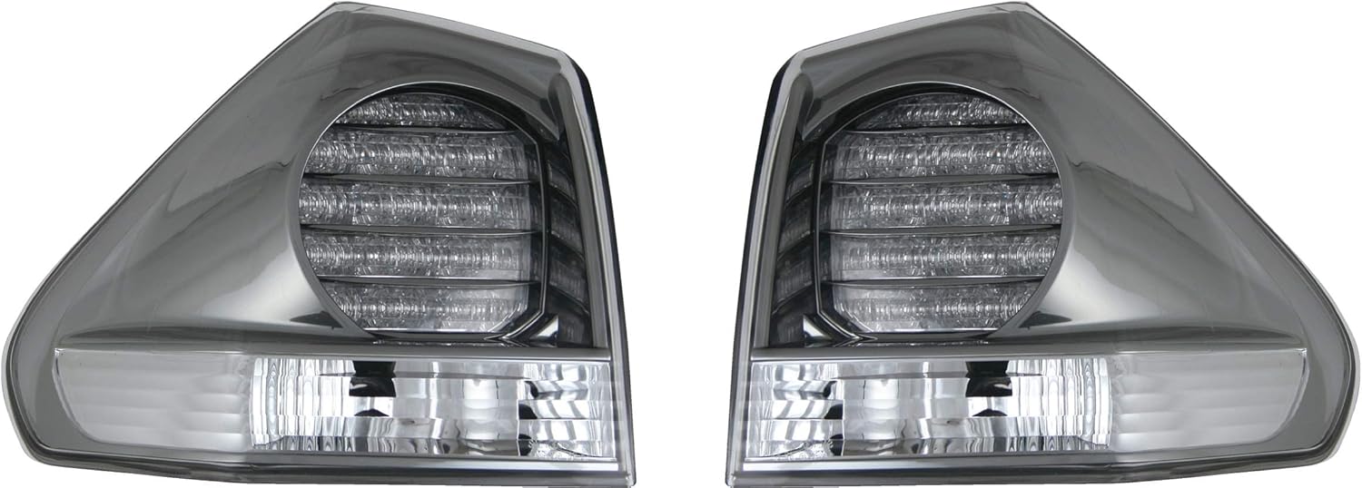 EPIC LIGHTING OE Style Replacement Rear Brake Tail Light Assembly Compatible with 2006-2007 RX 400h [ LX2819107 8156148100 8155148220 ] Right Passenger Side RH