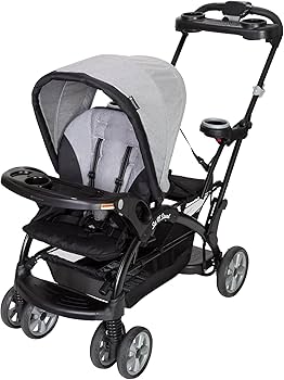 Amazon.co.jp: ベビートレンド ニ人乗り ベビーカー シット&スタンド