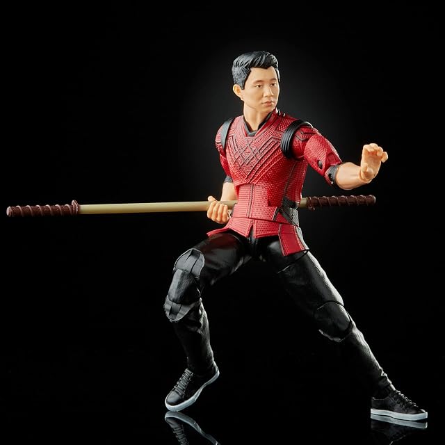 Foto 5 de 8 de SHANG CHI Figura de acción Coleccionable de 15 cm Leyenda de los Diez Anillos de Hasbro Marvel Legends Series…
