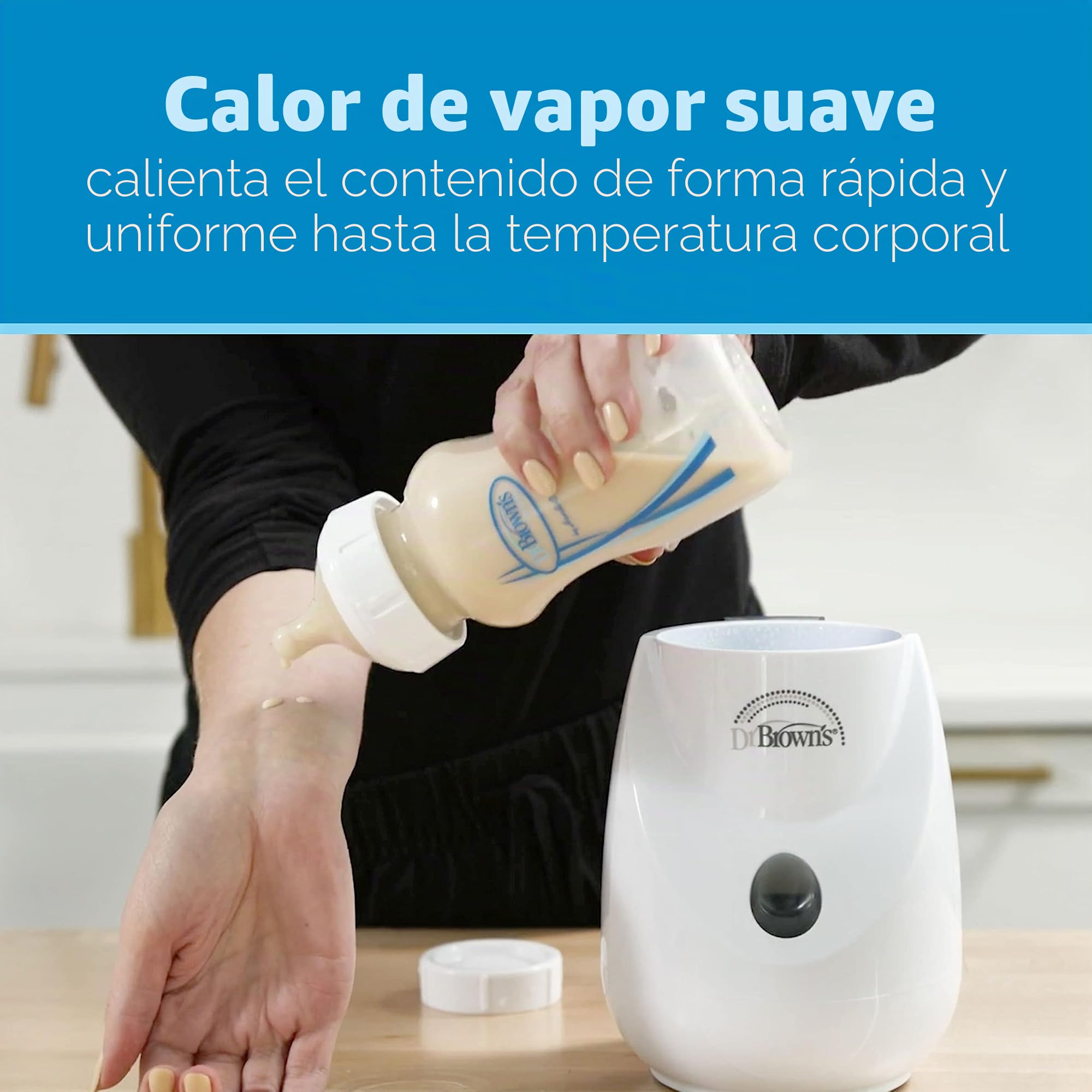 Dr. Brown's Calentador de Botellas y esterilizador Insta-Feed
