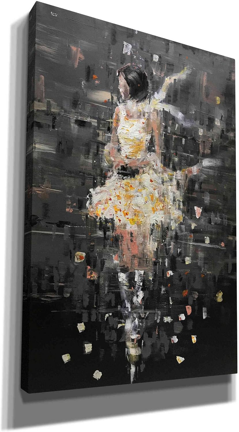 Epic Graffiti 'She's Glowing' by Oscar Alvarez Pardo, Canvas Wall Art, 12"x18"