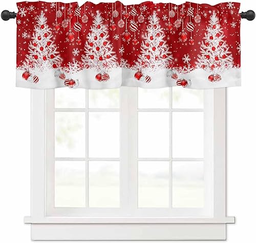 Miniatura 67 de Juego de cortinas semitransparentes con bolsillo para barra, cenefa y niveles de 36 pulgadas de largo, cortinas de arte abstracto de sol y arco