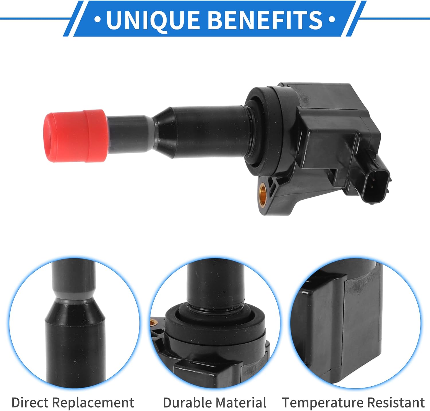 Ignition Coil for Honda CR-Z 1.5L L4 2011-2014 Ignition Coil Pack Auto Accessories 4 Pcs