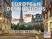 Vista 125 de Calendario de pared mensual 2025 de México, 12 meses, fabricado en Estados Unidos