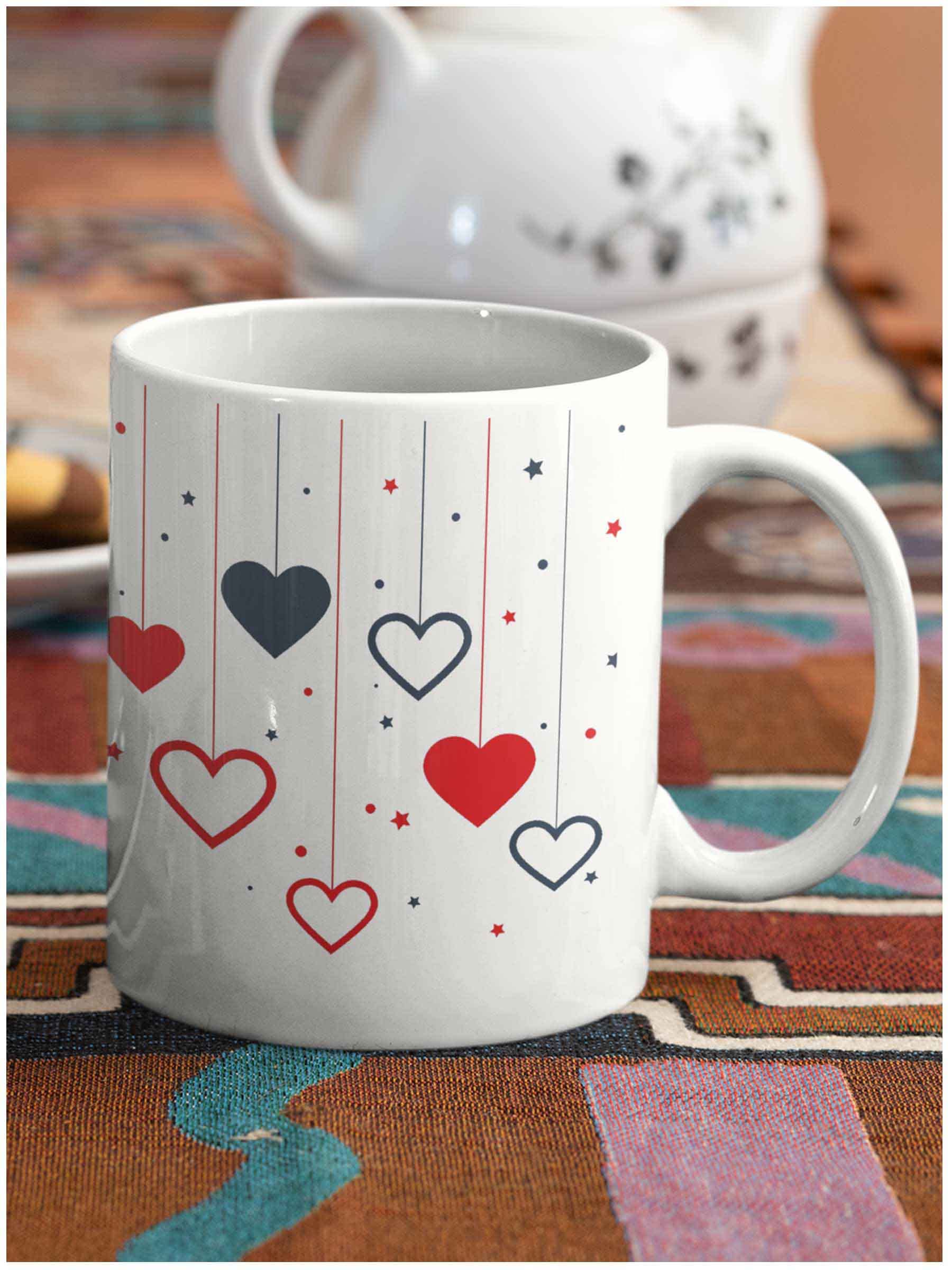STAMPATEK Tazze Personalizzate Per Coppie 'Principe E Principessa' - Idea Regalo San Valentino, Anniversario O Fidanzamento - Tazza In Ceramica 330ml