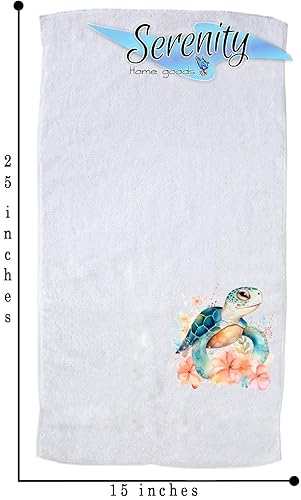 Miniatura 5 de Adorable Sealife Ocean Aquatic Baby Turtles Decorative Towel  Nursery Home Kitchen Bathroom Decoration  Summer Spring Christmas Fall Gift Present