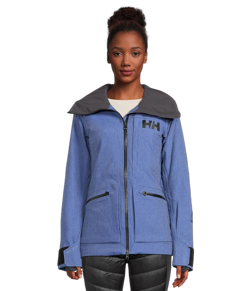 HELLY HANSEN SKI WEAR WOMAN’S M(L相当) HELLY HANSEN WOMEN'S POWCHASER ASYMMETRIC SKI JACKET