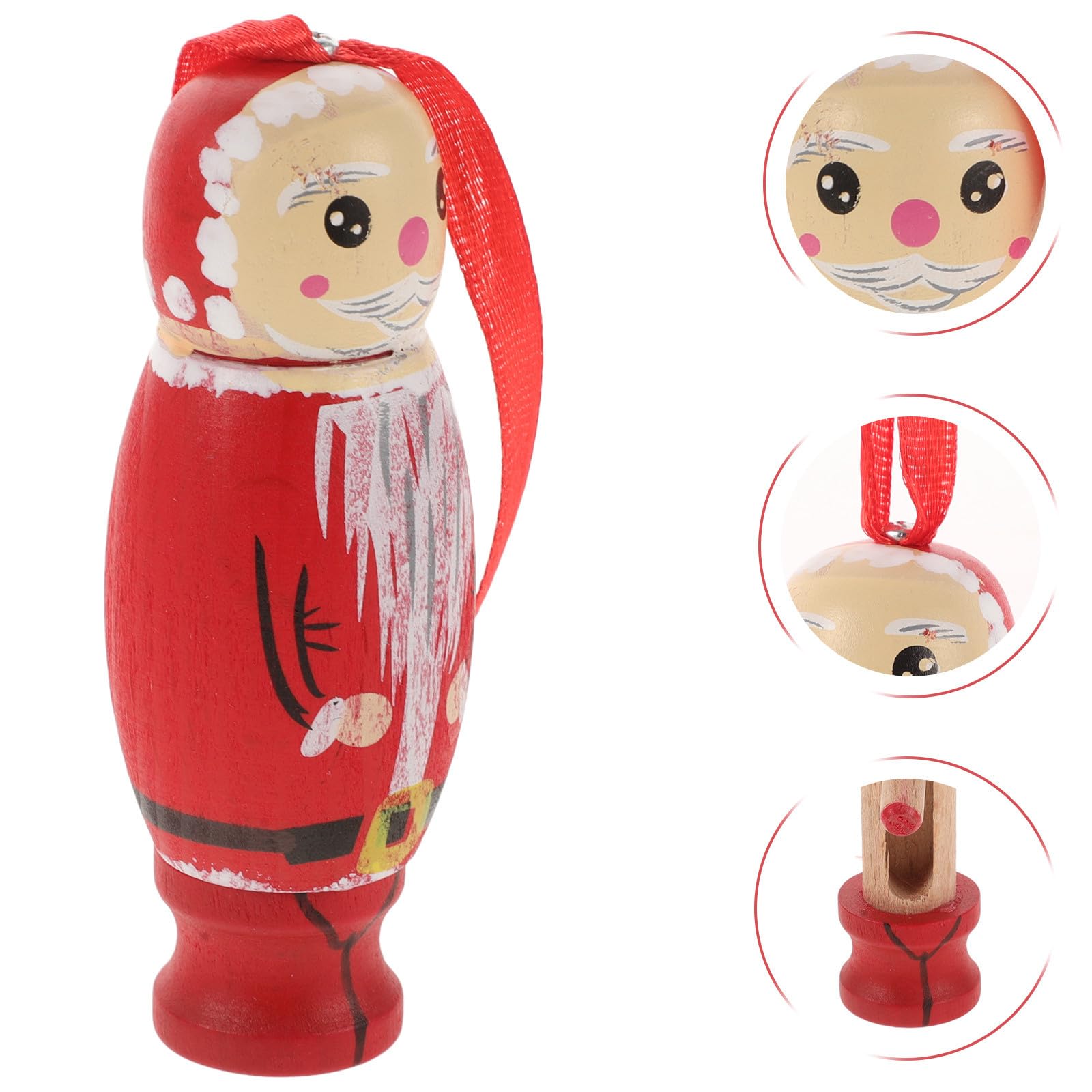 Toyvian 5 Stück Weihnachtsmann Hängeornament für Zuhause und Restaurant