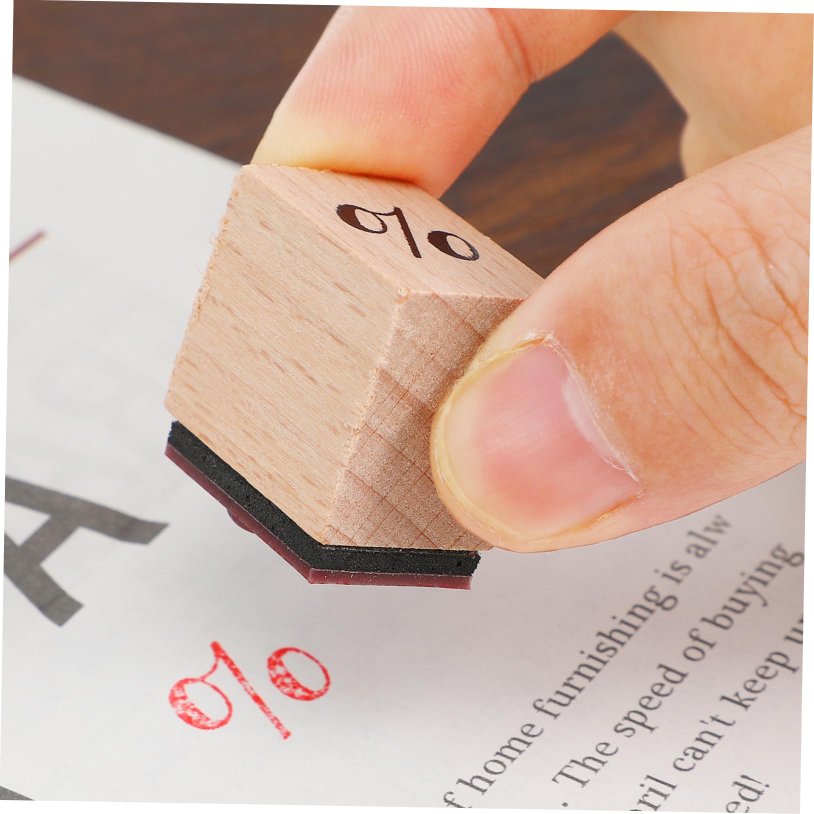 Lurrose 4sätze Holzstempel Set Mit Arabischen Zahlen Gummistempel Für Kreative Bastelprojekte Notizen Grußkarten Und Teiliges Set Natürlichem Mit Einzigartigen Mustern