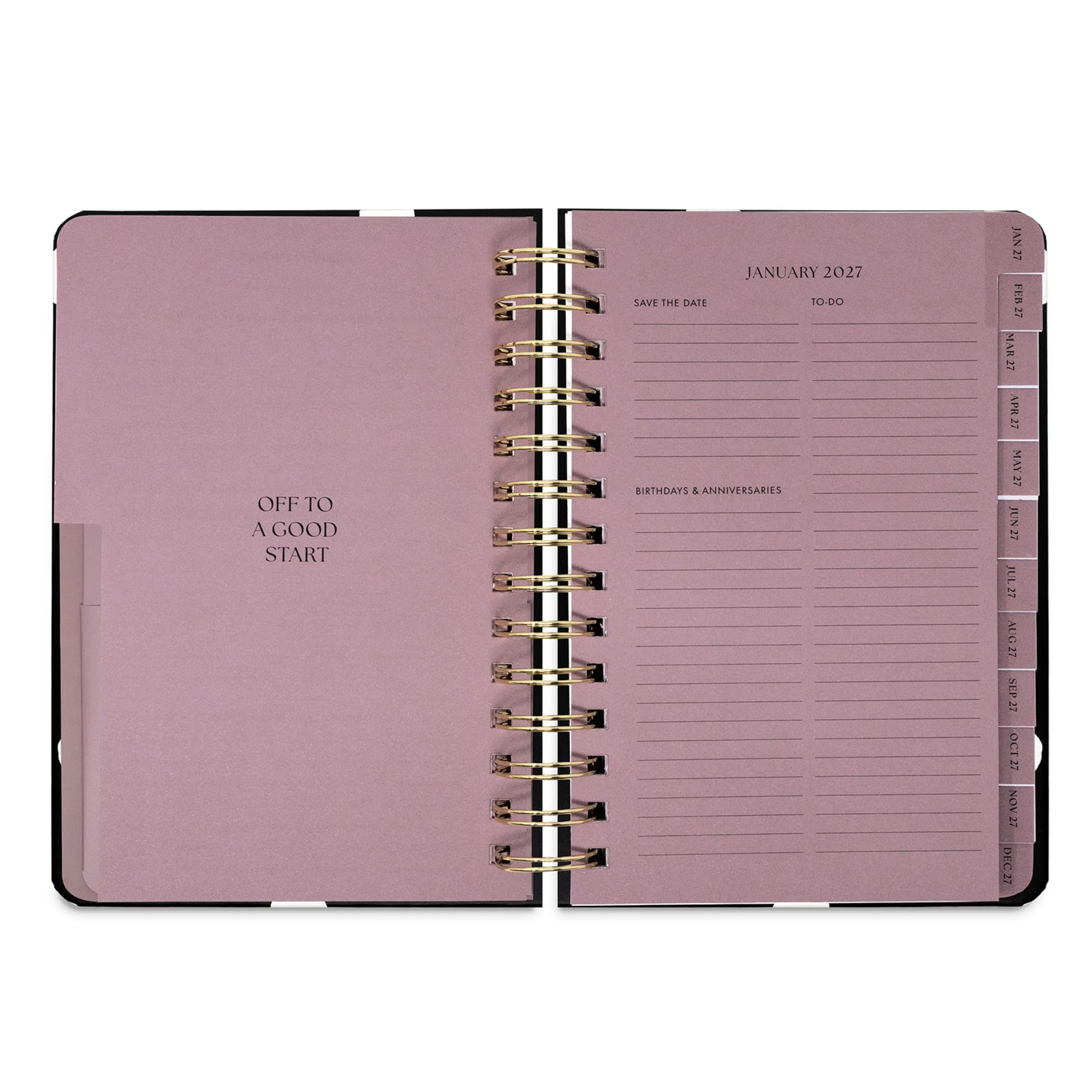 kate spade new york Agenda 2027 moyen 12 mois, point enchanté