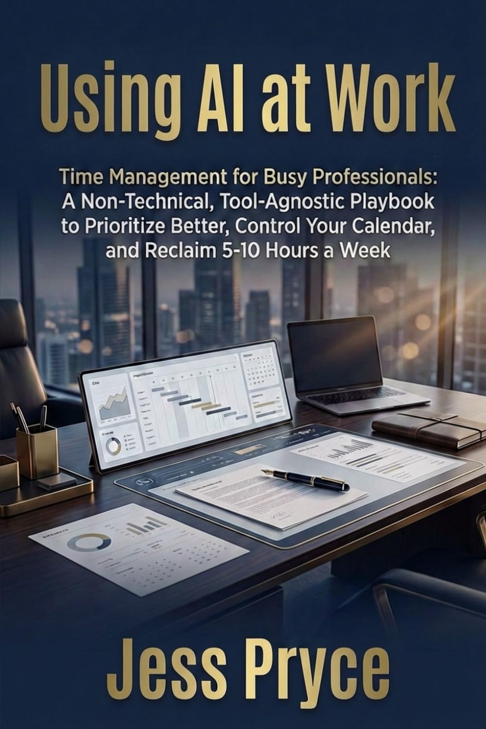 Using AI at Work: Time Management for Busy Professionals: A Non-Technical, Tool-Agnostic Playbook to Prioritize Better, Control Your Calendar, and ... a Week (Leadership Coaching by Jess Pryce)