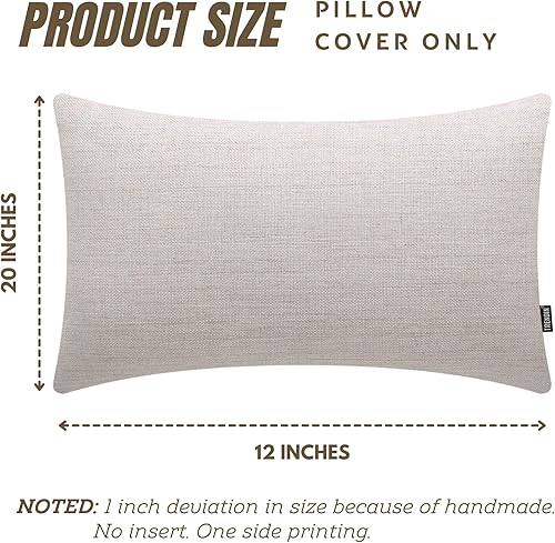 Miniatura 4 de TRENDIN Funda de almohada Hello Spring de 20 x 12 pulgadas decoración de Pascua para el hogar casa de campo grano de madera colorido funda de cojín