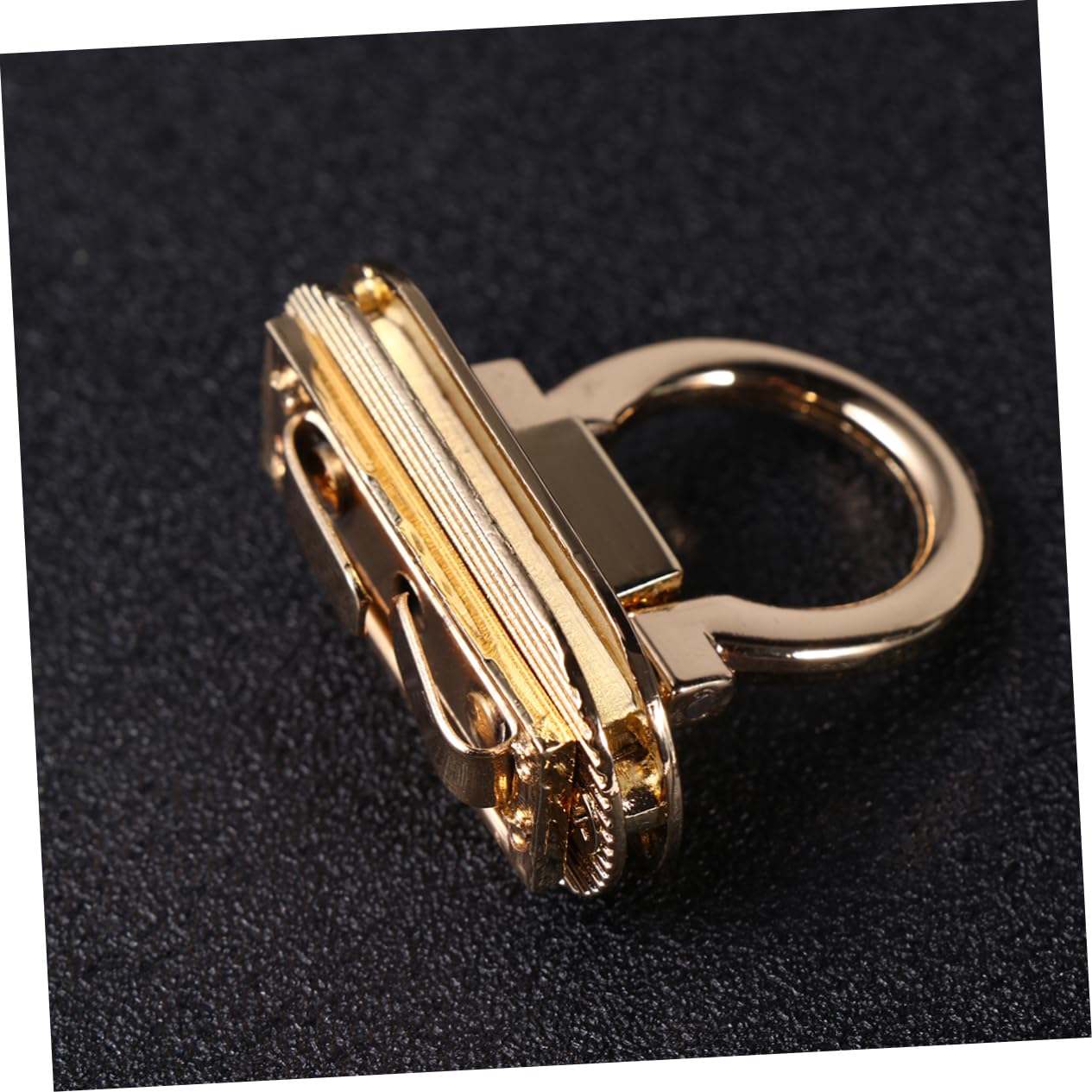 Uonlytech 3sets Goldene Farbe Vorhängeschloss Für Koffer Einsteckschloss Zubehör Gepäck Vorhängeschlösser 4 Stücke * 3