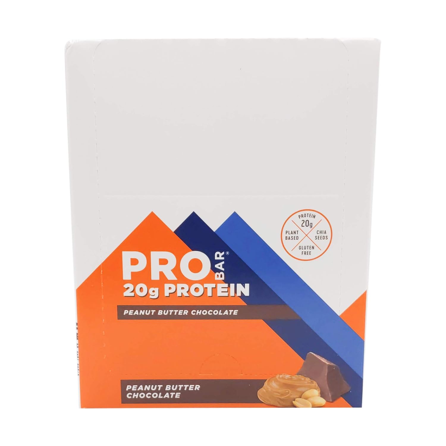 Probar, Bar Base Peanut Butter Chocolate 12 Count, 2.47 Ounce