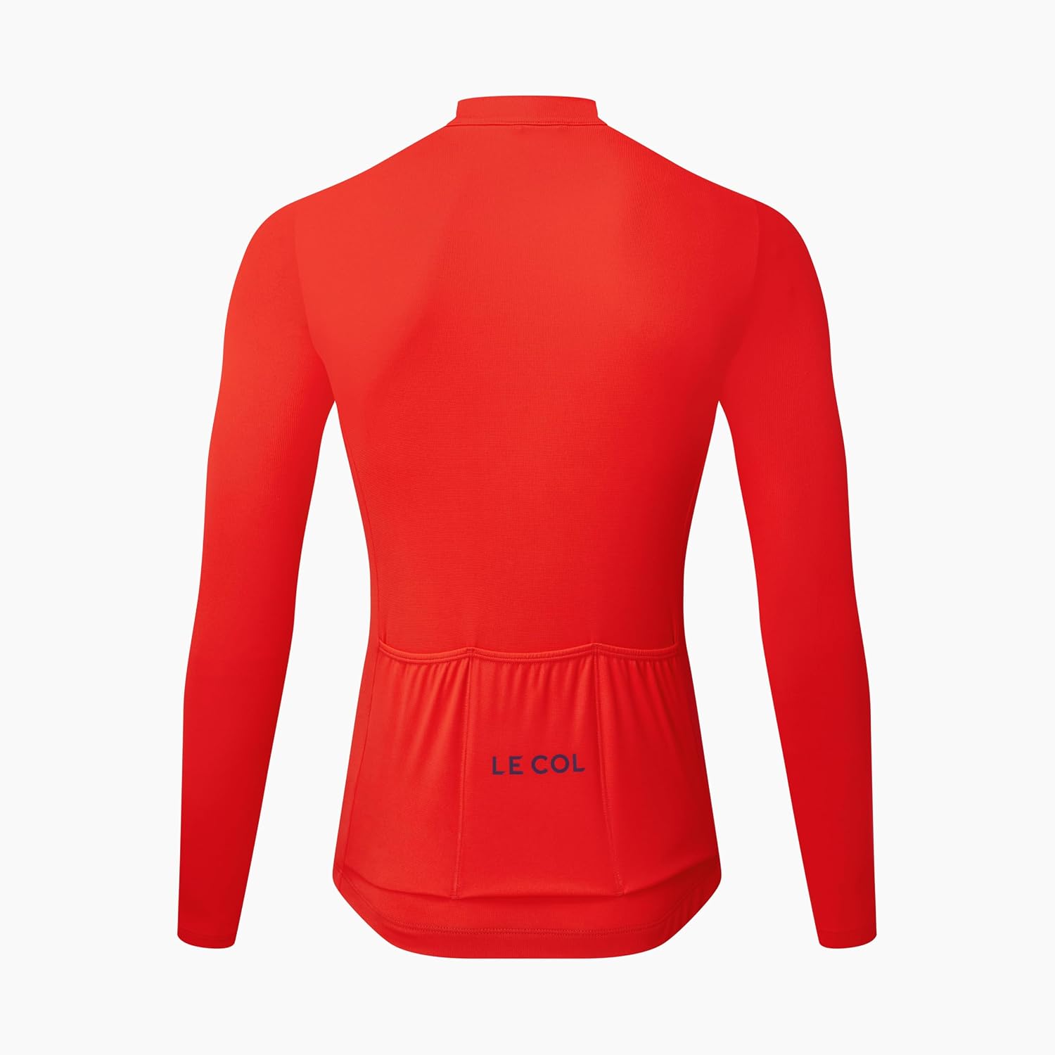 LE COL Men's Ride Long Sleeve Jersey| Zip Closure Cycling Shirt| Lightweight Breathable Moisture Wicking| S - XL