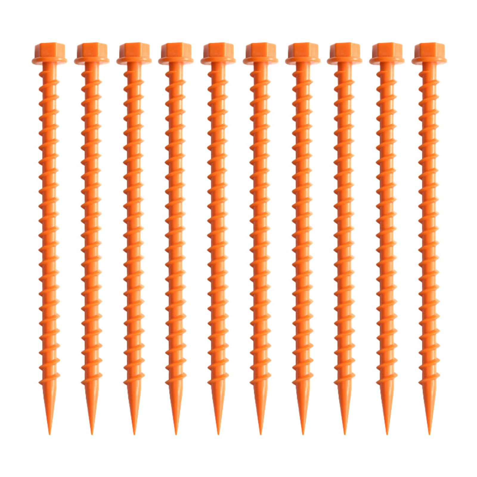 Tornillo para camping y clavos para tienda de campaña en suelo duro sin deformación
