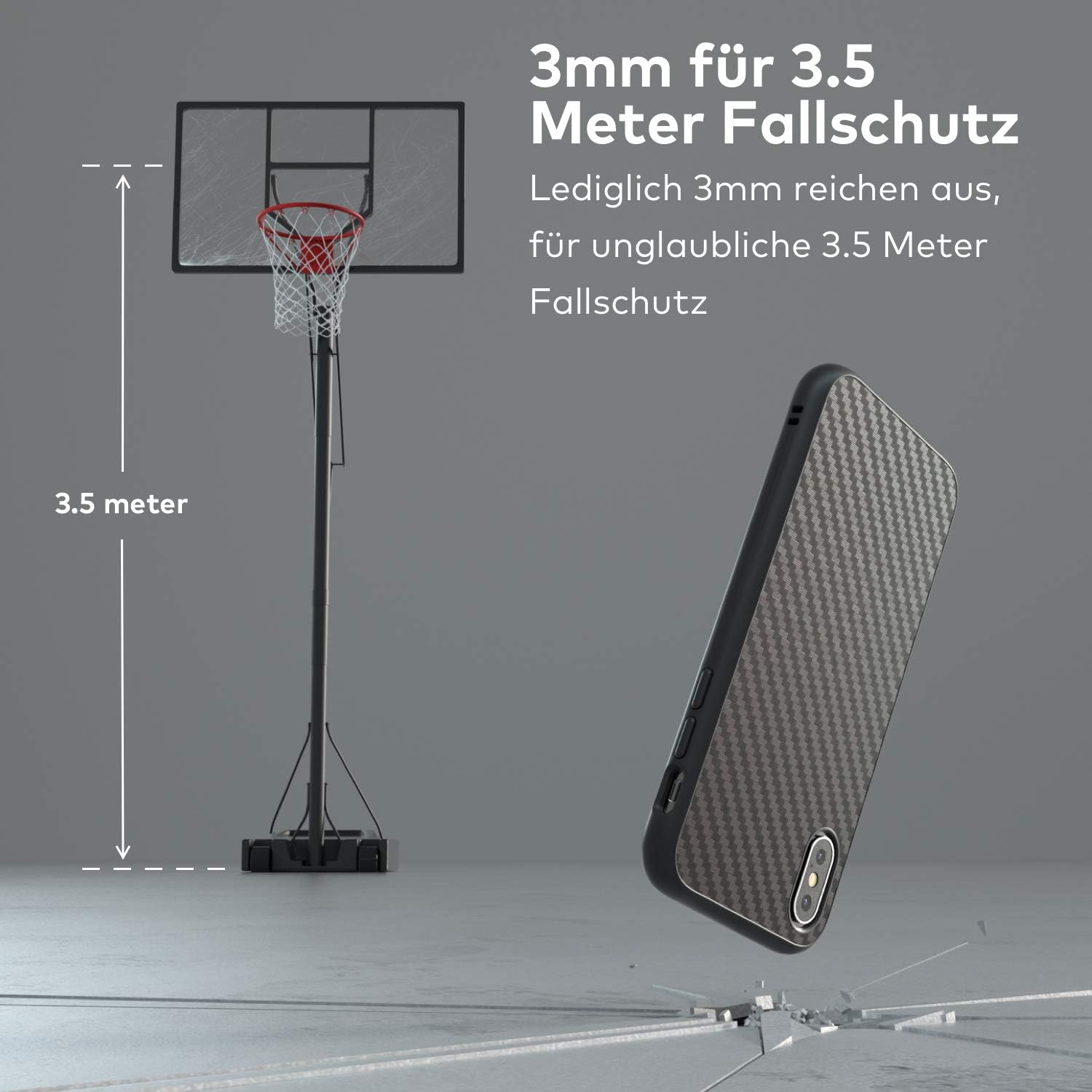 New Arrivals RhinoShield Full Impact Protection Case Compatible with [iPhone Xs Max] | SolidSuit - Military Grade Drop Protection, Supports Wireless Charging, Slim, Scratch Resistant - Dark Walnut