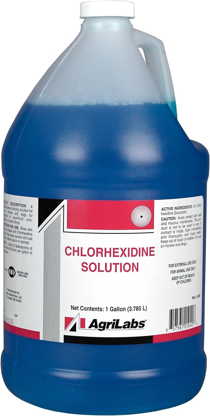 Chlorhexidine Disinfectant Solution by AgriLabs, Gallon