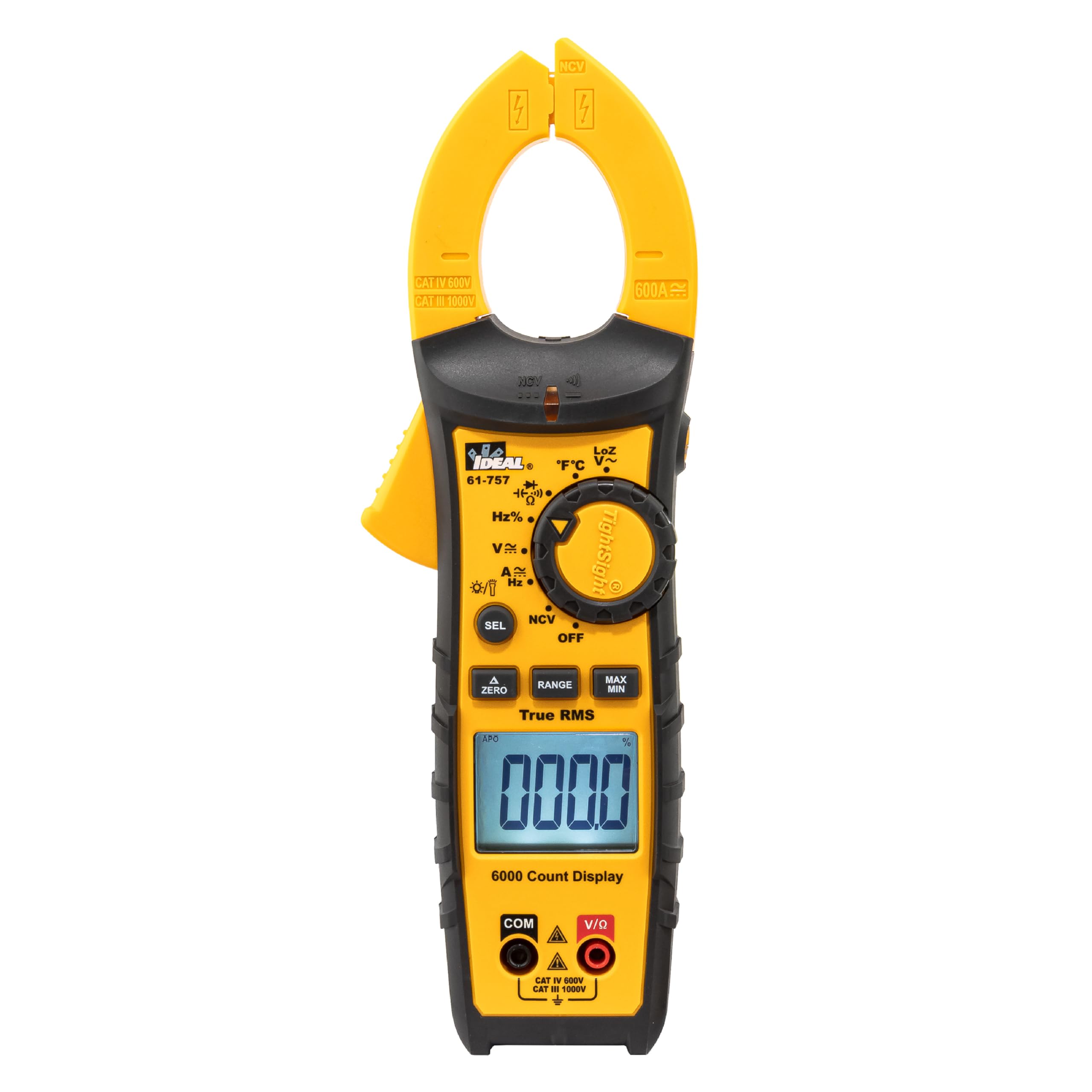 Ideal 61-757 - 600A AC/DC TRMS TightSight Clamp Meter : Amazon.ca
