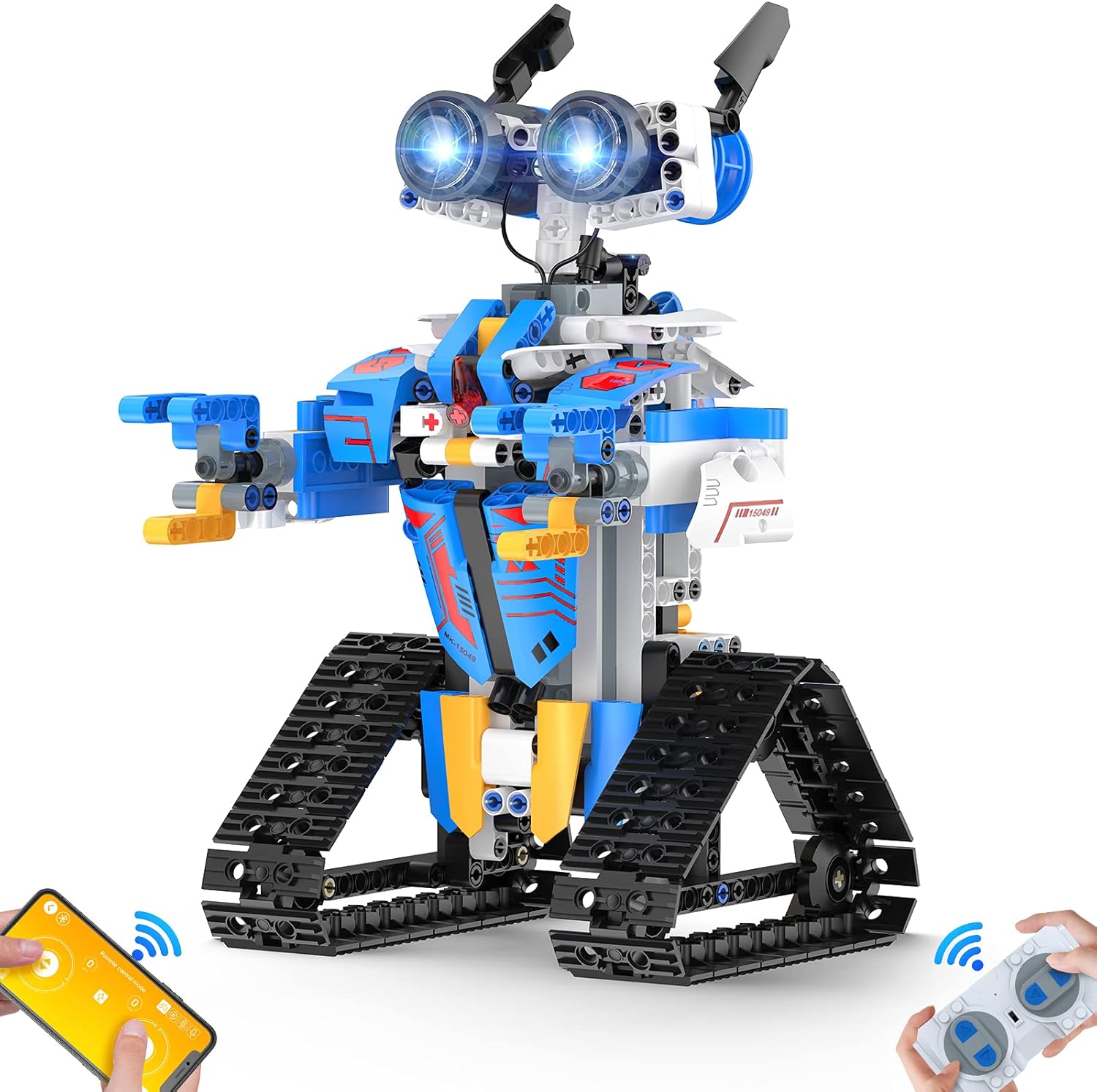 Robot Toys for 8-16 Year Old Boys Girls Kids with APP or Remote Control Science Programmable Building Block Kit