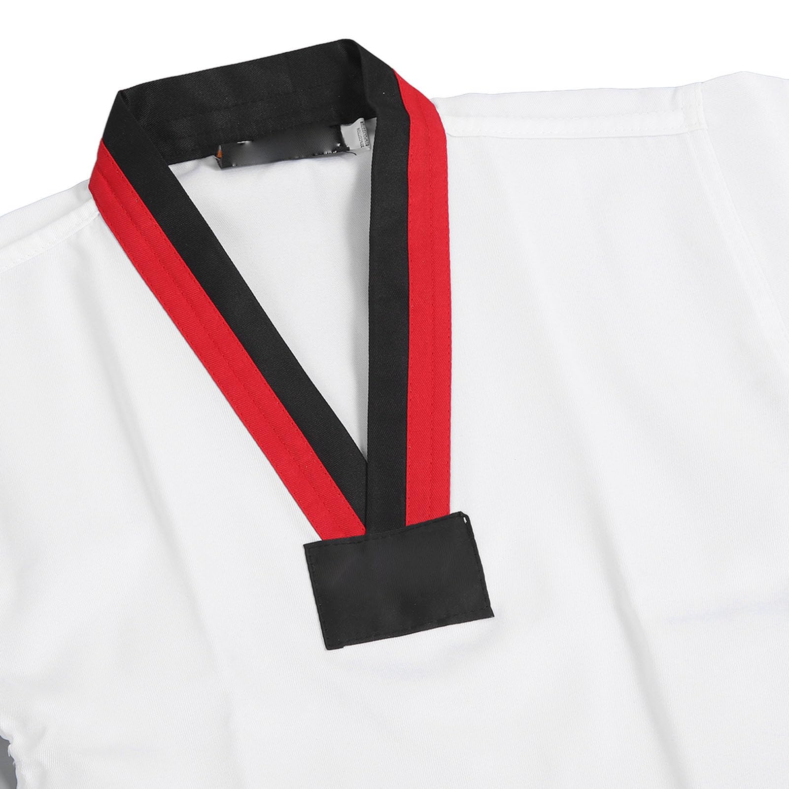 Drfeify Uniforme de Taekwondo pour les Enfants, Uniforme de Taekwondo Avec Ceinture, Costume de pour l'entraiment des Arts Martiaux pour Garçons et Remplissent (M
