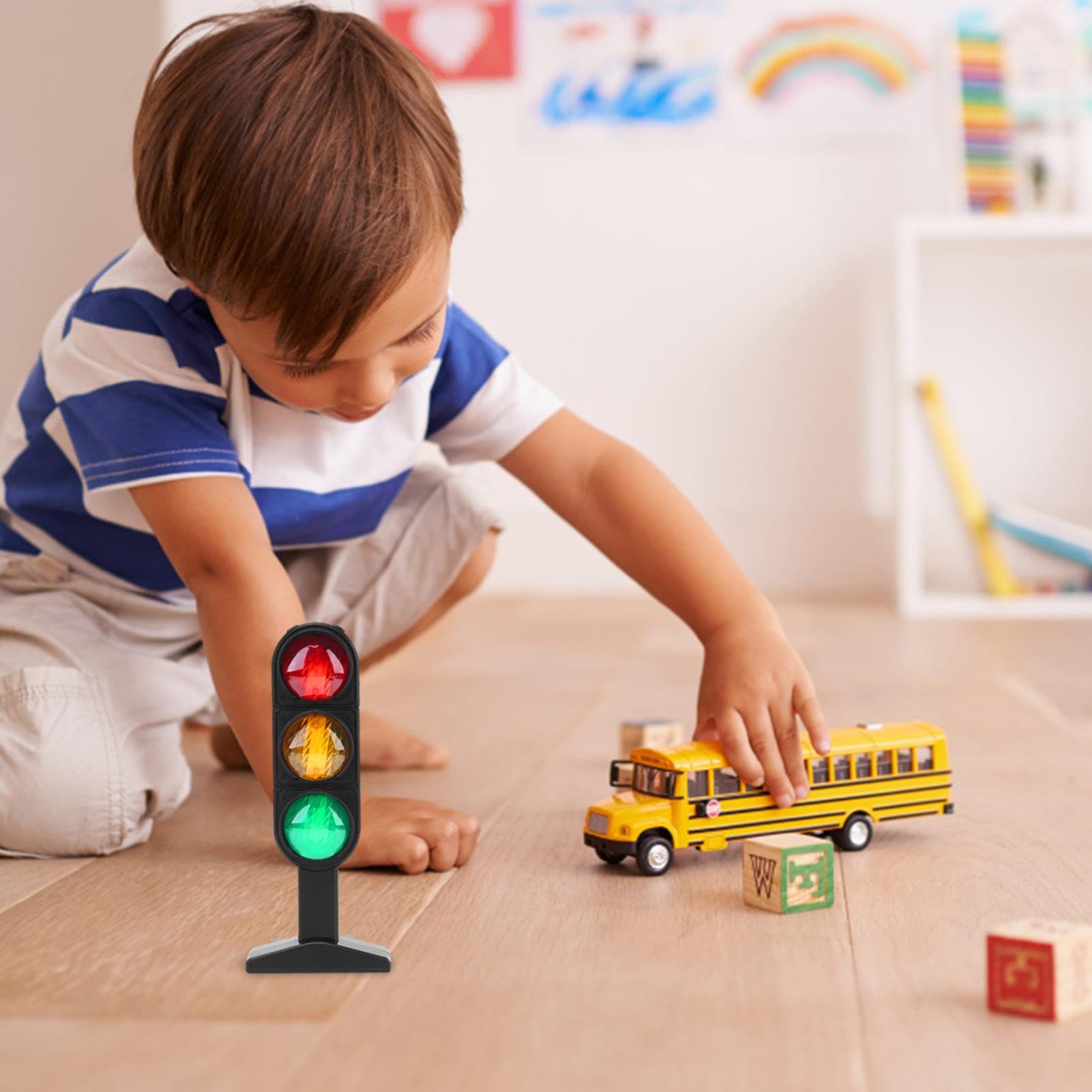 Jouet de feu de signalisation pour,Jouet de feu | Modèle de lumière de signalisation de Jouet | Jouets éducatifs pour Les passages piétonniers pour Les, Les garçons, Les Filles