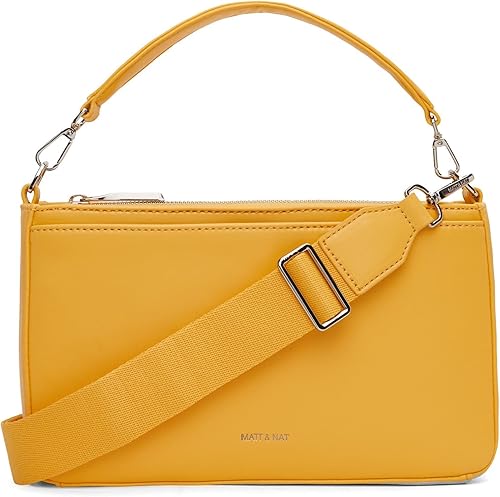 Matt & Nat Fenne Crossbody - Bolsos y bolsos de diseño, para hombres y mujeres, sin crueldad, sin animales