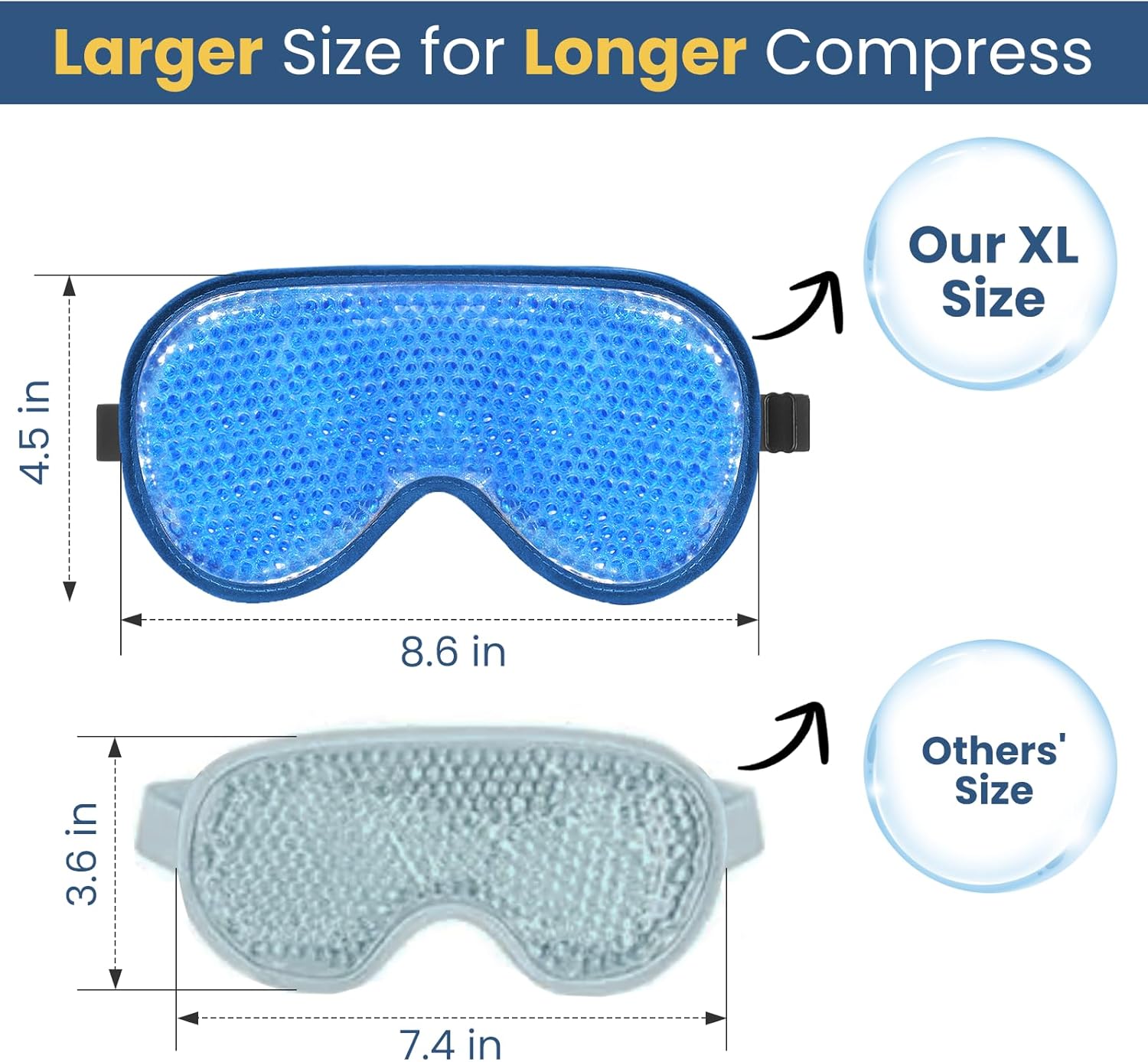 BeeVines Silk Sleep Masks & Gel Eye Masks