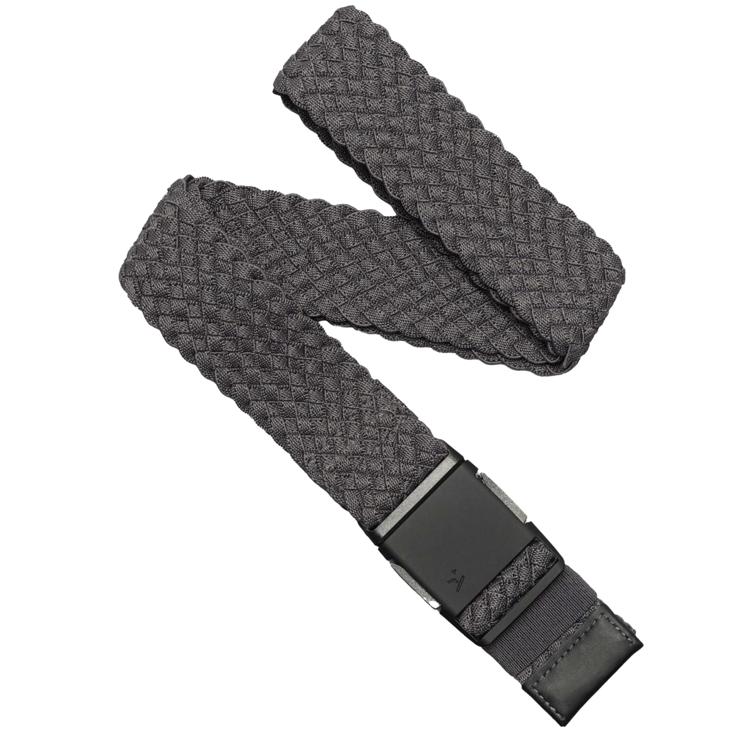 Arcade The Futureweave Unisex Vapor Belt, 4 Way Stretch Webbing, Non-Metal Travel Friendly Buckle, Charcoal, One Size