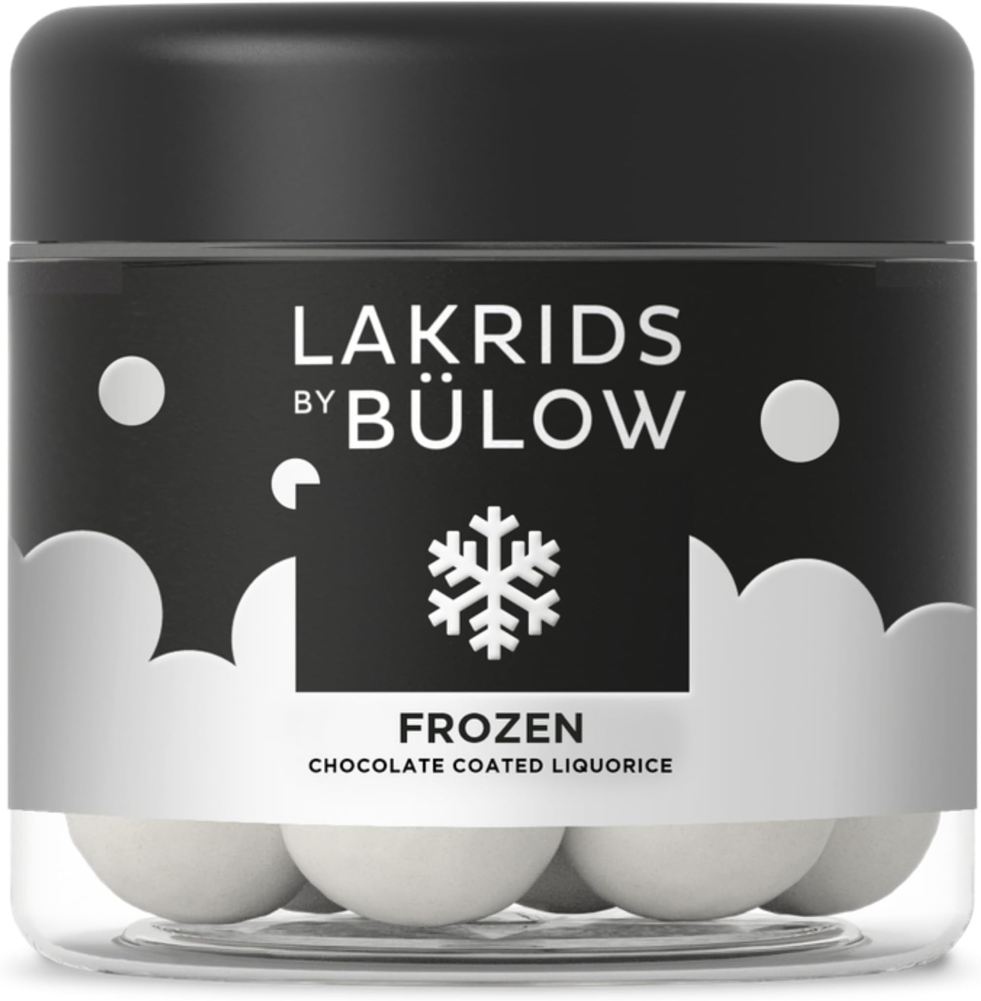 LAKRIDS BY BÜLOW - Frozen Mint - 4.4 oz - Chocolate Coated Gourmet Licorice - Sweet Licorice Coated in Chocolate and Mint