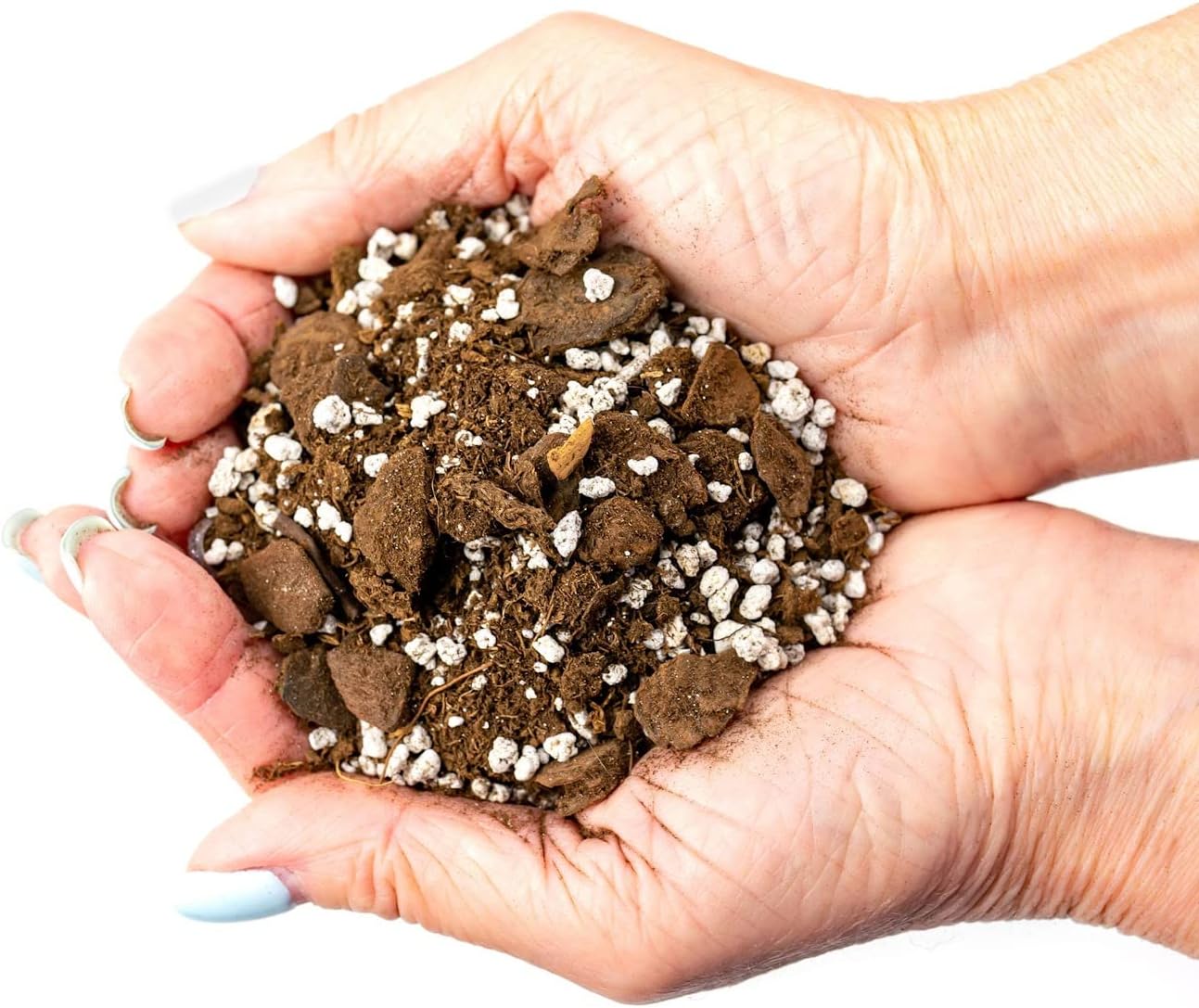 Gardenera Soil for Indoor Herb Planters - Blended Soil for Growing Kitchen Herbs - 5 Quart Bag