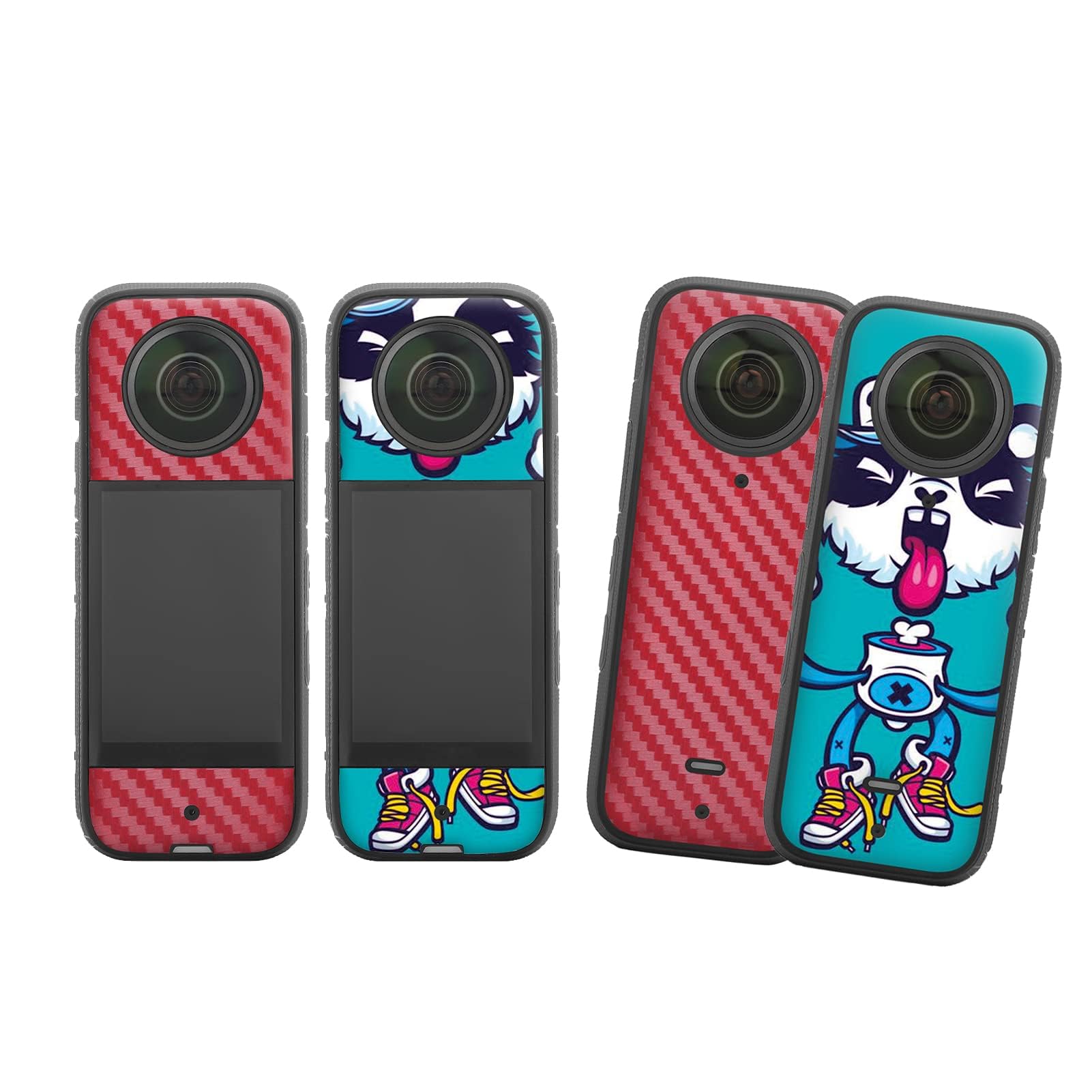 Skin Decal for Insta360 One x3 Waterproof Action Camera for Insta 360 Sticker Wrap Protection Combo Accessories
