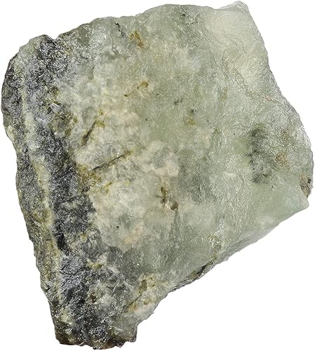 Miniatura 1 de GEMHUB Cristal curativo de piedra prehnita verde crudo natural 218 Ct