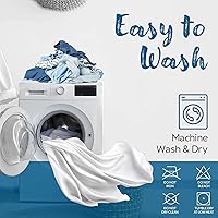 Vista 7 de Guardmax Jersey Knitted Sleeper Sofa Size Mattress Protector - Waterproof & Dust Mite Proof Mattress Cover with Stretchable Pockets - Soft