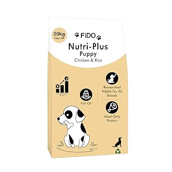 FiDO Nutri-Plus Puppy Chicken and Rice (20 KG)