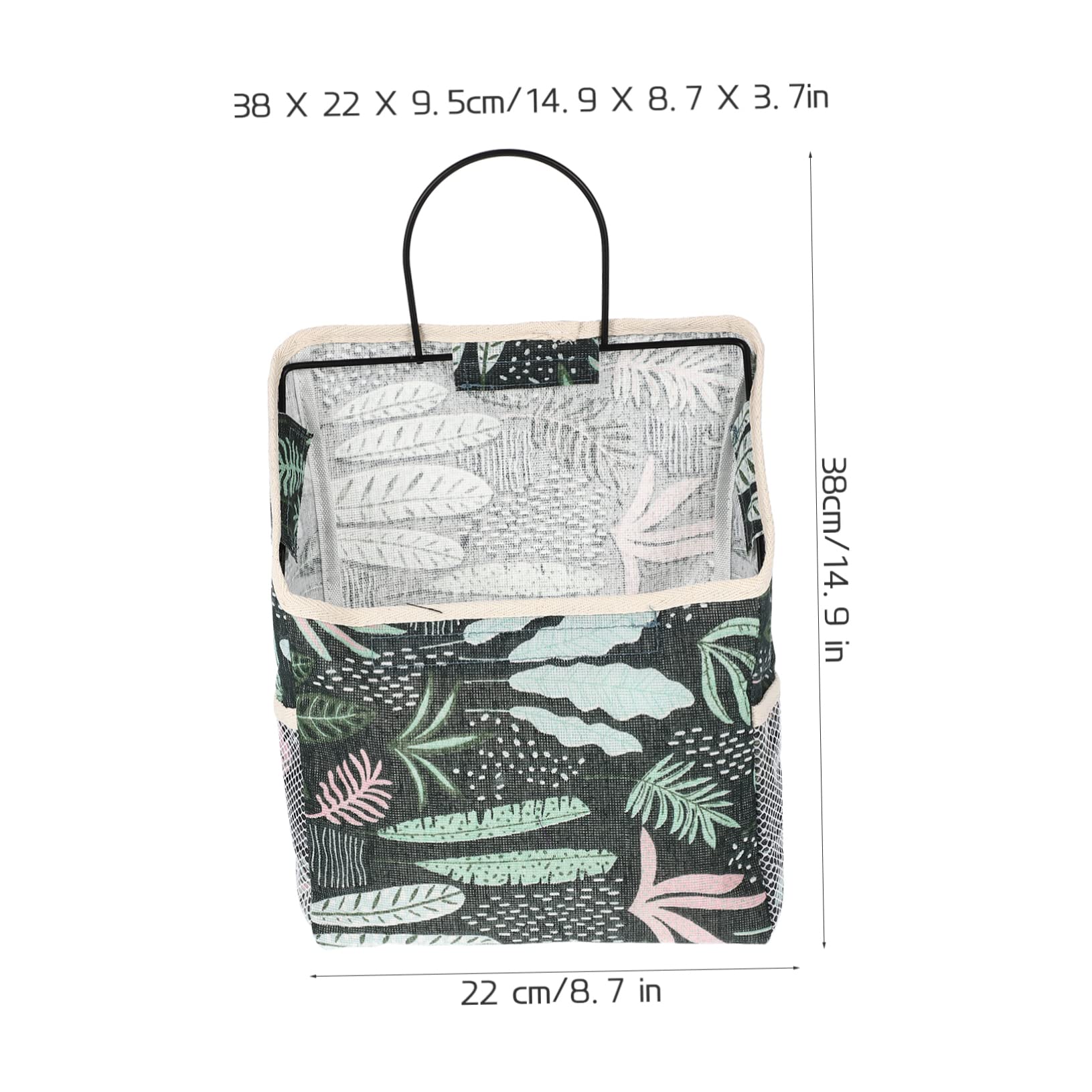 MAGICLULU 3 Piezas Bolsa Almacenamiento Organizador para Colgar sobre El Armario Organizador Almacenamiento para Perros Suministros para Cachorros Colgante Lienzo Bolsa Pared