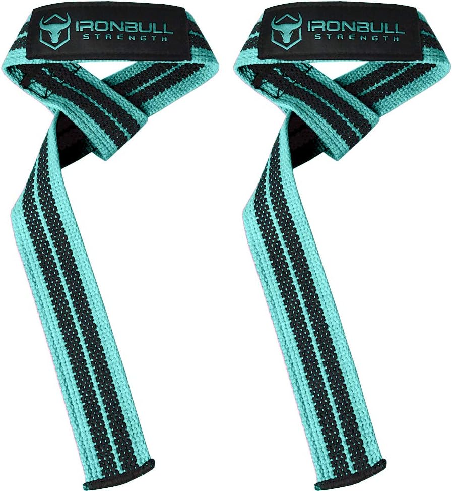 Women Lifting Straps (1 Pair) - Padded Wrist Support Wraps - for Powerlifting, Bodybuilding, Gym Workout, Strength Training, Deadlifts & Fitness Workout (Mint) : Sports & Outdoors