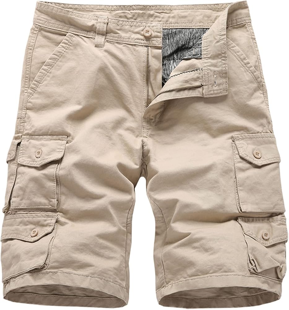 Set De 3 Pantalones Cortos Para Hombres, Nuevos Con Forro Y Bolsillos