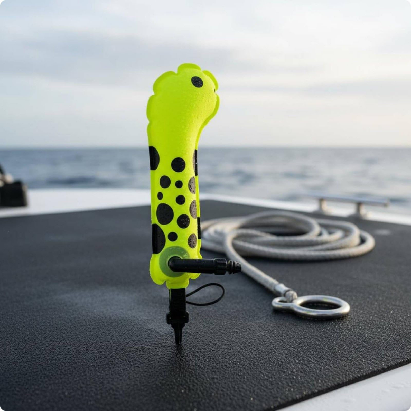 de Señalización de Buceo Juguete Inflable Auto Deslizante Juguete Acuático de Piscina Estructura Ligera Nylon y TPU para Práctica Adecuados para, Orange, Plain