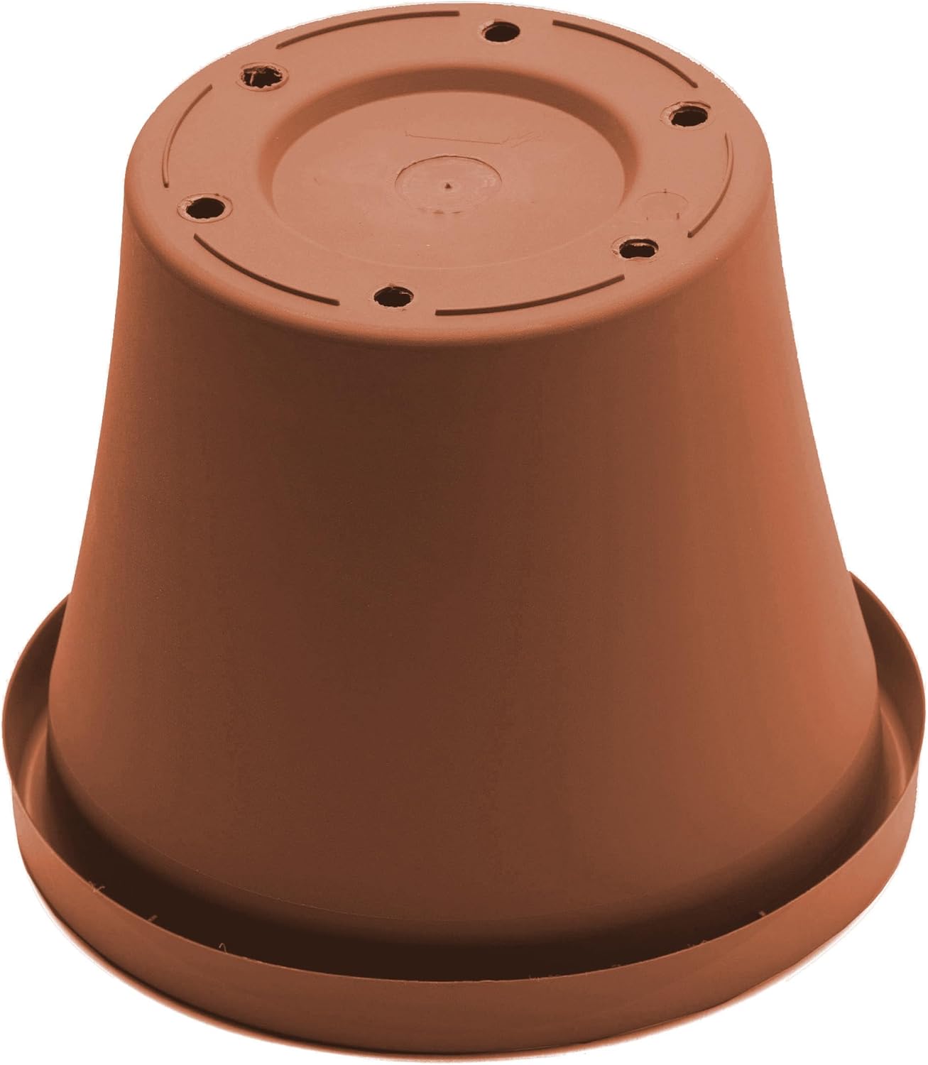 Bloem Terra Pot Planter: 14" - Terra Cotta - Durable Resin Pot, for Indoor and Outdoor Use, Gardening, 5 Gallon Capacity, Saucer Sold Separately