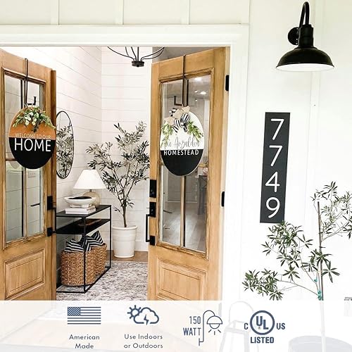 Miniatura 4 de Steel Lighting Co. Westchester - Luz de granero  Montaje en pared al aire libre  Cúpula de 12 pulgadas  Cuello de cisne de 23 pulgadas  Luz de acero