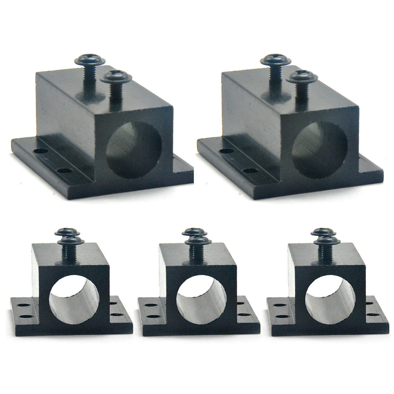 5pcs Max 65 Off Cooling Holder Heatsink Black For Diode 12mm Laser Module