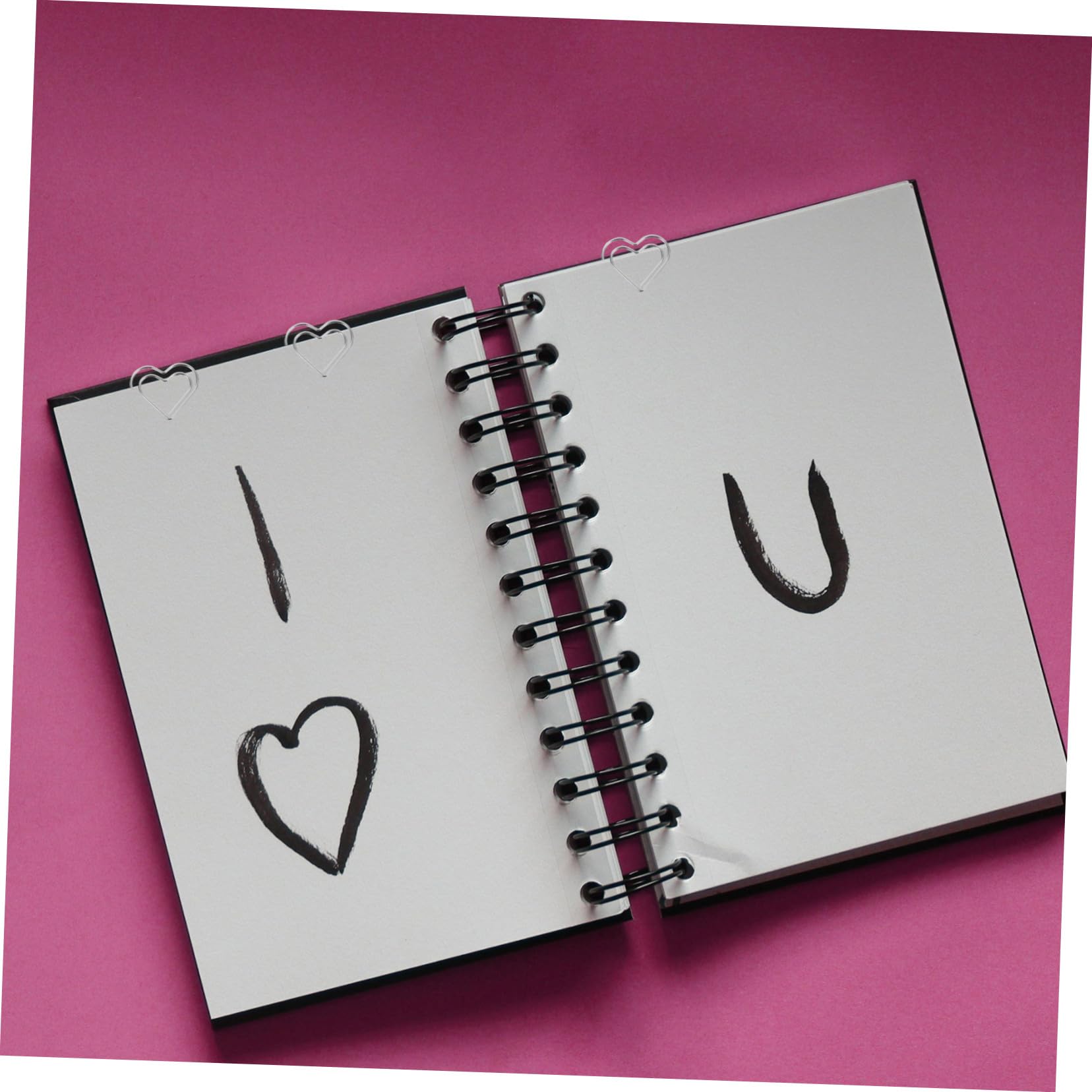 DOITOOL 5 Set Graffette Metallo Per Ufficio E Scuola Clip Decorative Per Documenti E Segnalibri Accessori Scrivania Creativi 100 Pezzi * 5